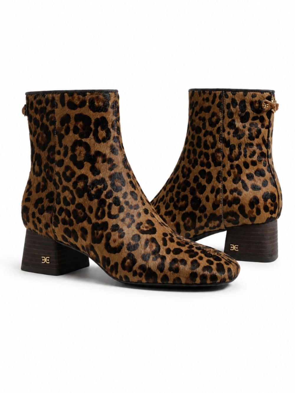 Sam Edelman Paige 2 Leopard Ankle Boots Women’s Size 8.5 and more sizes NWT